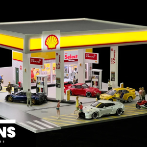 G-Fans Shell Gas Station Diorama