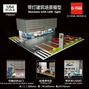G-Fans Porsche Display Center Diorama