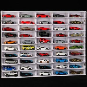 50 Cars Storage Display Case for 1/64 Scale Cars