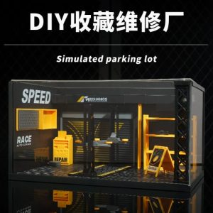 Mach Speed Garage Diorama Set