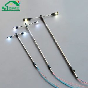 Miniature Street-light Two Sided for Diorama
