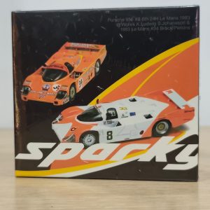 Sparky Porsche 956 #8 6th 24h Le Mans 1983 B.Wolleck K.Ludwig S.Johansson & 1983 Le Mans #34 Brock/Perkins