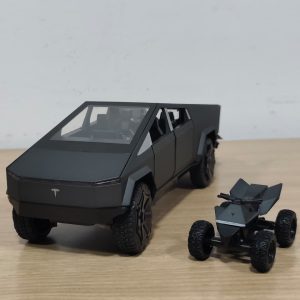 Tesla Cybertruck with Cyberquad
