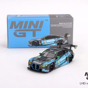 Mini GT BMW M4 GT3 #97 Turner Motorsport IMSA 2023 Laguna Seca GTD 2nd Place