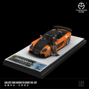 Time Micro Mazda Rx-7 Veilside Fast & Furious with Figurine